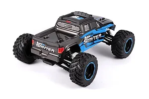 BlackZon Smyter MT RC Monster Truck Electric 4WD 1/12 Scale RTR - Blue image 103752