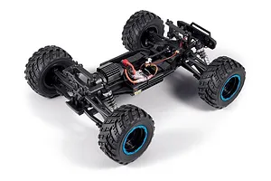 BlackZon Smyter MT RC Monster Truck Electric 4WD 1/12 Scale RTR - Blue image 103753