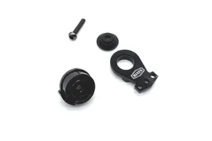 Reefs RC Aluminium 25T Micro Servo Saver - Black image 103834