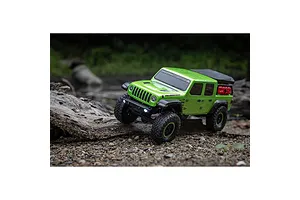 Axial SCX24 Jeep Gladiator RC Rock Crawler Electric 4WD 1/24 Scale RTR - Green image 103851