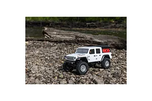 Axial SCX24 Jeep Gladiator RC Rock Crawler Electric 4WD 1/24 Scale RTR - White image 103857