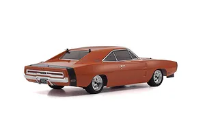 Kyosho Fazer Mk2 1970 Dodge Charger Hemi RC Car Electric 4WD 1/10 Scale RTR - Orange image 104061