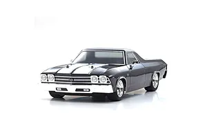 Kyosho Fazer Mk2 1969 Chevrolet El Camino SS 396 RC Car Electric 4WD 1/10 Scale RTR - Tuxedo Black image 104086