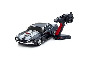 Kyosho Fazer Mk2 1969 Chevrolet Camaro Z/28 RS Supercharged RC Car Electric Brushless 1/10 Scale RTR - Tuxedo Black image 104231