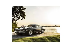 Kyosho Fazer Mk2 1969 Chevrolet Camaro Z/28 RS Supercharged RC Car Electric Brushless 1/10 Scale RTR - Tuxedo Black image 104238