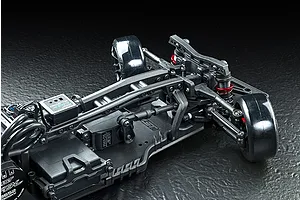 MST RMX 2.5 Mitsubishi Evolution V RC Drift Car Electric Brushless 2WD 1/10 Scale RTR - Black image 104456