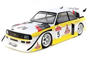 MonTech 1/10 S1 Quattro Unpainted Body Shell - Clear image 104497