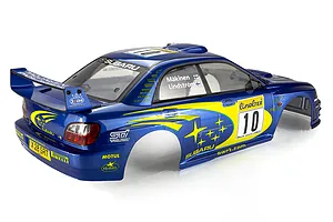 Kyosho 1/10 2002 Subaru Impreza Painted Body Shell - WRC Blue image 104504