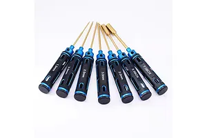 GPM 1.5,2.0,2.5,3.0mm Hex and 5.5, 7.0mm Nut Driver Tool Set 7Pcs - Blue image 2
