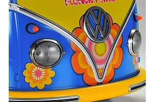 Tamiya M-06 Volkswagen Type 2 Flower Power RC Van Electric 2WD 1/10 Scale Kit - Flower Power image 104657