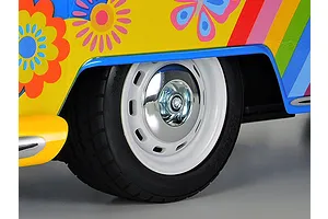 Tamiya M-06 Volkswagen Type 2 Flower Power RC Van Electric 2WD 1/10 Scale Kit - Flower Power image 104660