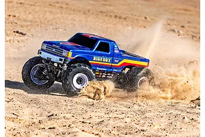 Traxxas Bigfoot 4X4 BL-2s RC Monster Truck Electric Brushless 4WD 1/10 Scale RTR - Blue image 104680