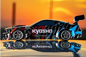 Kyosho Fazer Mk2 2005 Ford Mustang GT-R RC Drift Car Electric 4WD 1/10 Scale RTR image 104832