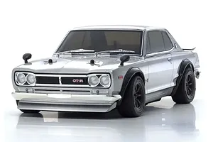 Kyosho Fazer Mk2 Nissan Skyline 2000 GT-R RC Car Electric 4WD 1/10 Scale RTR - Silver image 104844
