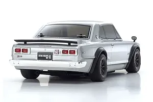 Kyosho Fazer Mk2 Nissan Skyline 2000 GT-R RC Car Electric 4WD 1/10 Scale RTR - Silver image 104847