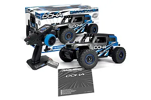 Maverick Doha RC Desert Truck Electric 4WD 1/20 Scale RTR - Blue image 105059