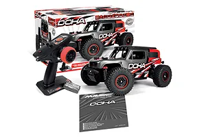 Maverick Doha RC Desert Truck Electric 4WD 1/20 Scale RTR - Red image 105082
