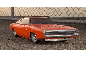 Kyosho Fazer Mk2 1970 Dodge Charger Hemi RC Car Electric 4WD 1/10 Scale RTR - Orange image 105119