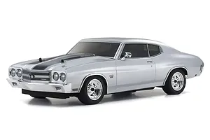 Kyosho Fazer Mk2 1970 Chevy Chevelle SS 454 LS6 RC Car Electric 4WD 1/10 Scale RTR - Cortez Silver 34416T1C