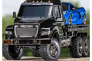 Traxxas TRX-6 Ultimate 6X6 Hauler RC Truck Electric 6WD 1/10 Scale RTR - Black image 105270