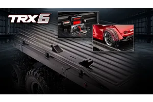 Traxxas TRX-6 Ultimate 6X6 Hauler RC Truck Electric 6WD 1/10 Scale RTR - Black image 105276