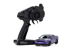 Kyosho Mini-Z Dodge Challenger SRT Hellcat Redeye RC Drift Car Electric AWD RTR - Plum Crazy image 105395
