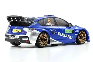 Kyosho Mini-Z 2008 WRC Subaru Impreza RC Drift Car Electric AWD RTR - Blue image 105471