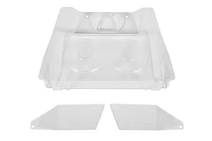 Axial Yeti XL Y-480 Rear Interior &amp;amp; Numper Plate Set image 10557