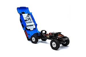 Axial SCX24 Jeep Gladiator RC Rock Crawler Electric 4WD 1/24 Scale RTR - Blue image 105663