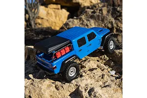 Axial SCX24 Jeep Gladiator RC Rock Crawler Electric 4WD 1/24 Scale RTR - Blue image 105665