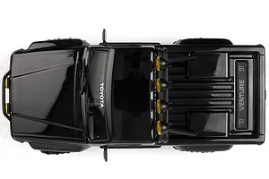 HPI Venture18 Flux 1985 Toyota Hilux SR5 RC Rock Crawler Electric Brushless 4WD 1/18 Scale RTR - Black image 105714