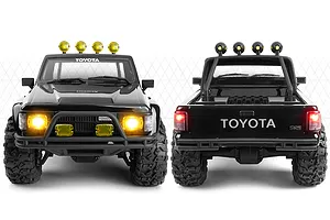 HPI Venture18 1985 Toyota Hilux SR5 RC Rock Crawler Electric 4WD 1/18 Scale RTR - Black image 105722