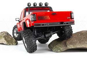 HPI Venture18 1985 Toyota Hilux SR5 RC Rock Crawler Electric 4WD 1/18 Scale RTR - Red image 105731