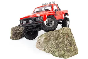 HPI Venture18 Flux 1985 Toyota Hilux SR5 RC Rock Crawler Electric Brushless 4WD 1/18 Scale RTR - Red image 105734