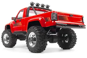 HPI Venture18 Flux 1985 Toyota Hilux SR5 RC Rock Crawler Electric Brushless 4WD 1/18 Scale RTR - Red image 105738