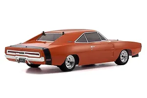 Kyosho Fazer Mk2 1970 Dodge Charger Hemi RC Car Electric 4WD 1/10 Scale RTR - Orange image 105861