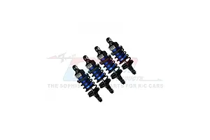 GPM Aluminium Front and Rear 60mm Ultra Shocks Set - Blue image 106129