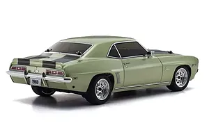 Kyosho Fazer Mk2 1969 Chevrolet Camaro Z28 RC Car Electric 4WD 1/10 Scale RTR - Frost Green image 106270