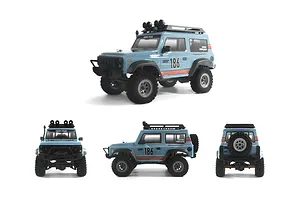 Hobby Plus CR-24 G-Armour RC Rock Crawler Electric 4WD 1/24 Scale RTR - Light Blue image 106680
