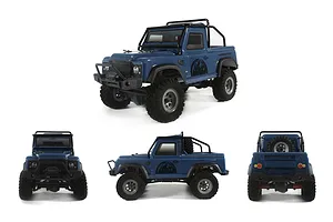 Hobby Plus CR-24 Defender RC Rock Crawler Electric 4WD 1/24 Scale RTR - Dark Blue image 106681