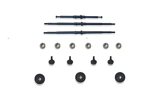 Hobby Plus Metal 6X6 Axle and Gear Set