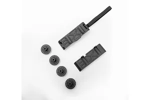 Hobby Plus Skid Plate and Wheel Hex Set