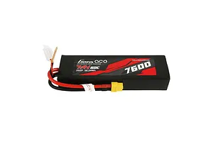 Gens Ace 7.4V 7600mAh 60C Soft Case LiPo Battery