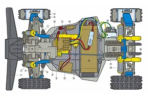 Tamiya The Bigwig (2017) RC Buggy Electric 4WD 1/10 Scale Kit image 107014