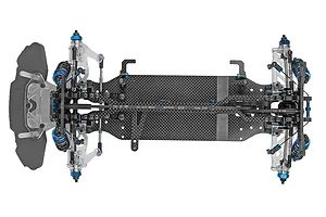 Team Associated TC7.2CC RC Touring Car 4WD 1/10 Scale Kit - Collectors Clear Edition image 107052