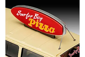 Revell 1/25 Surfer Boy Pizza Volkswagen T3 Van Scaled Plastic Model Kit - Stranger Things image 107551