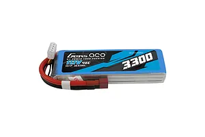Gens Ace 11.1V 3300mAh 45C Soft Case LiPo Battery image 107644
