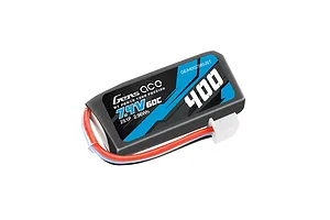 Gens Ace 7.4V 400mAh 60C Soft Case LiPo Battery image 107667