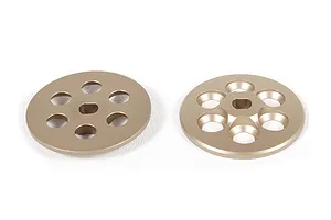 Axial Aluminium Slipper Plates 2Pcs