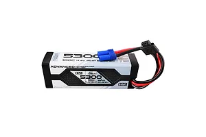 Gens Ace G-Tech Advanced 11.4 5300mAh 100C HV Hard Case LiPo Battery image 107694